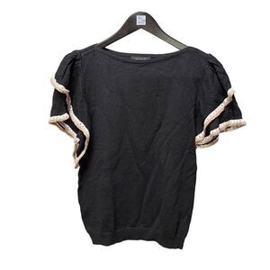 🌟NEW🌟Ann Taylor Black Short Sleeve Sweater Top